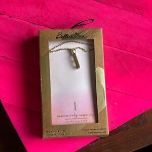 Bella Bliss Gold Bar Necklace